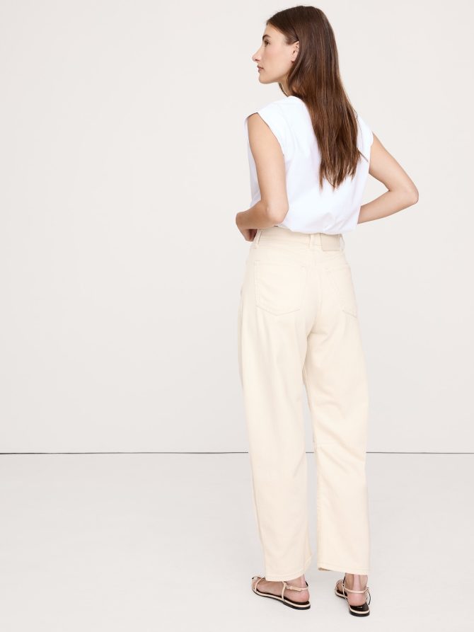 High-Rise Relaxed Barrel Ankle Jean - Image 6