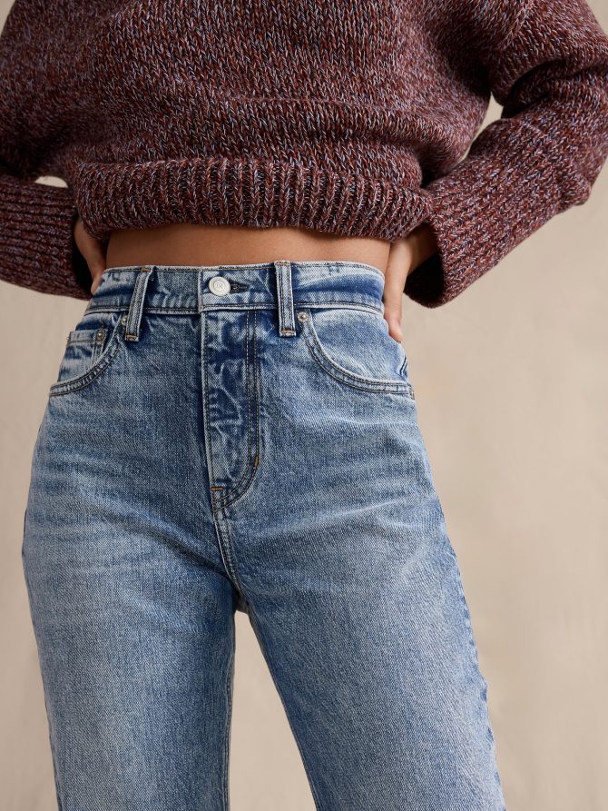 HIGH-RISE BOOTCUT JEAN - Image 4