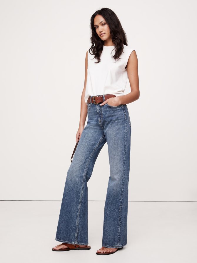 High-Rise Bootcut Jean