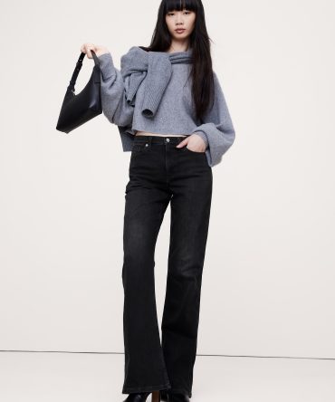 High-Rise Relaxed Flare Jean