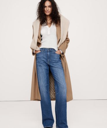 High-Rise Relaxed Flare Jean