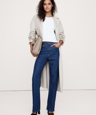 High-Rise Slim Bootcut Jean