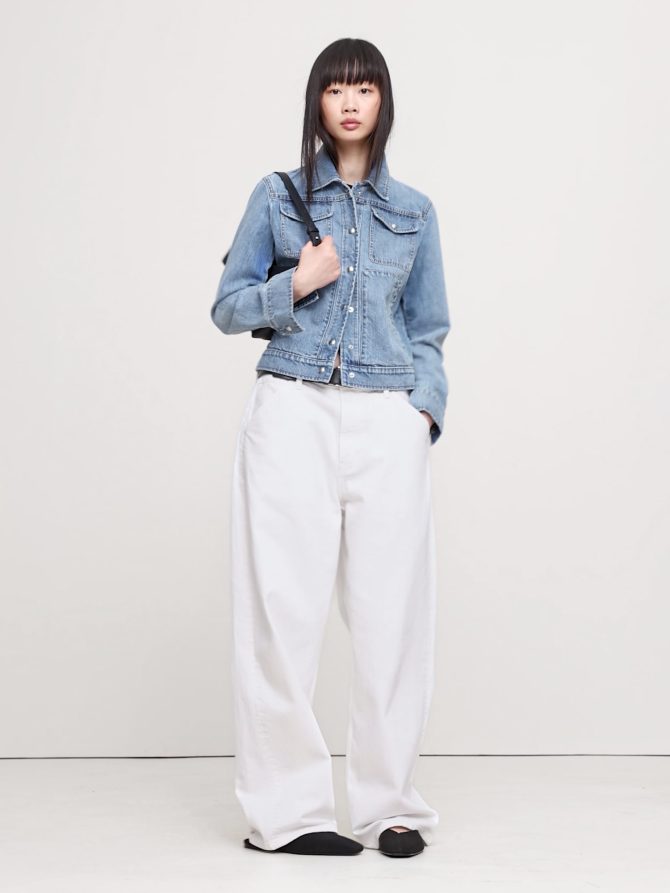 Denim Trucker Jacket - Image 2