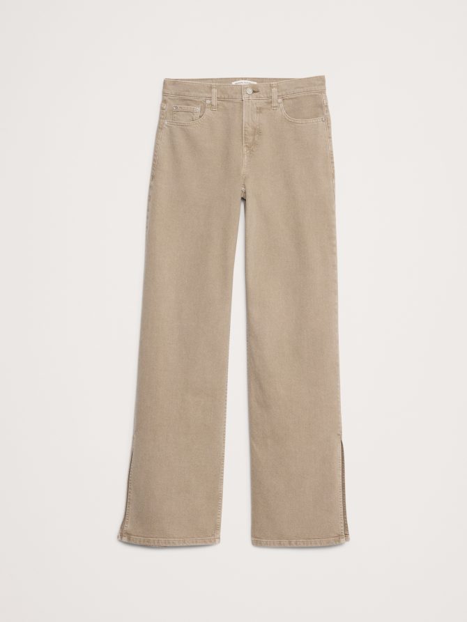 The Icon Classic Mid-Rise Wide-Leg Split-Hem Jean - Image 5