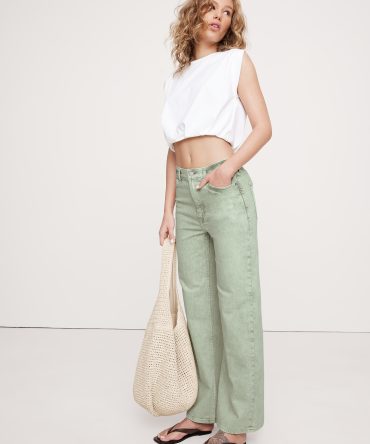 The Icon Classic Wide-Leg Jean