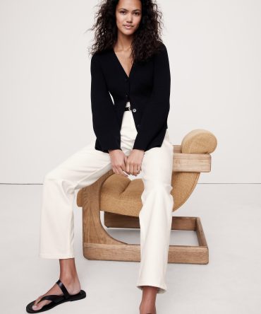 High-Rise Straight Ankle Jean