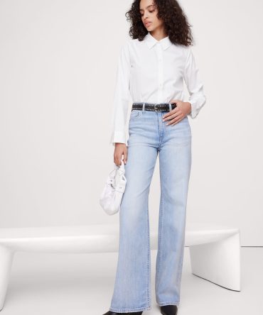 The Icon Classic Wide-Leg Jean