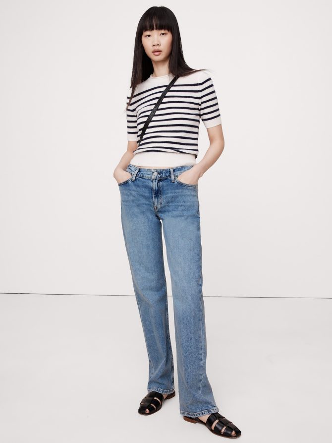Mid-Rise 90s Loose Jean