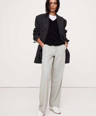Mid-Rise Slouchy-Straight Jean