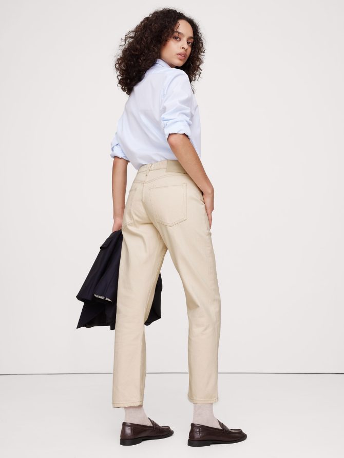 Mid-Rise Straight Ankle Jean - Image 6