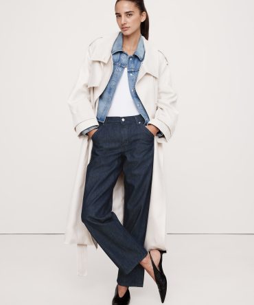 Mid-Rise Slouchy-Straight Jean