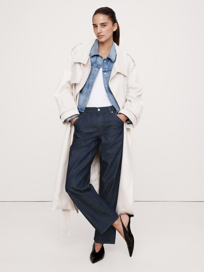 Mid-Rise Slouchy-Straight Jean