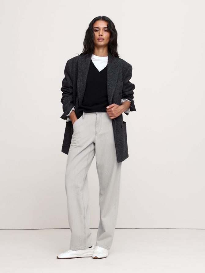 Mid-Rise Slouchy-Straight Jean - Image 2