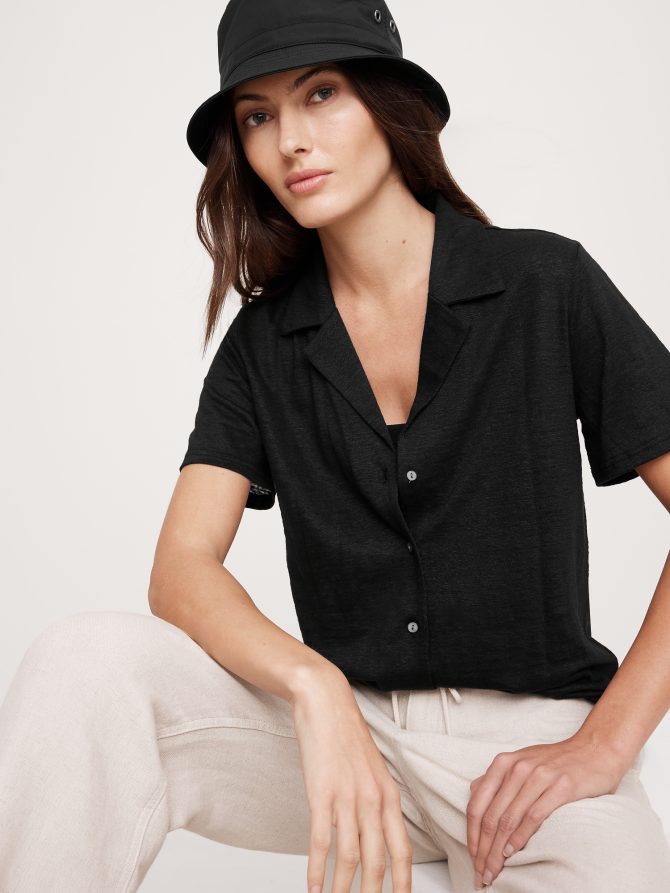 Linen Resort Shirt - Image 3