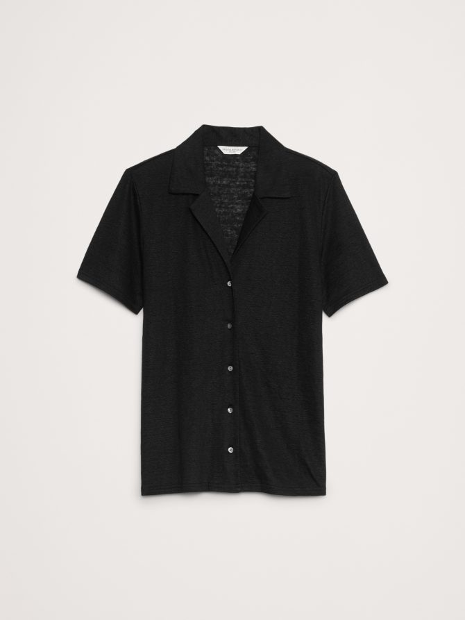 Linen Resort Shirt - Image 4