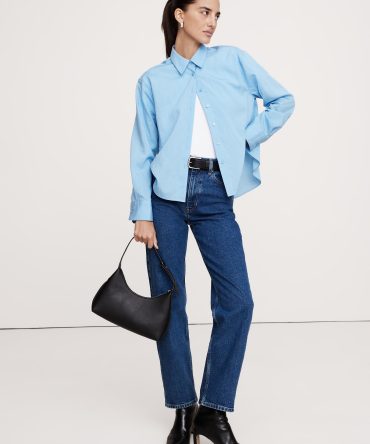 Oversized Side-Split Shirt