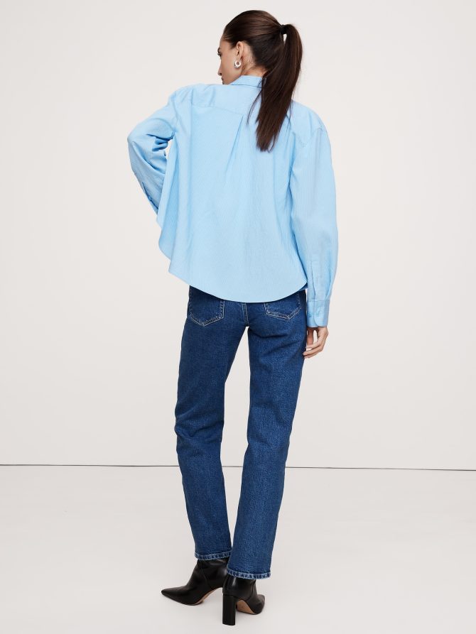 Oversized Side-Split Shirt - Image 2
