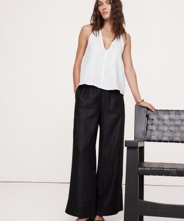 Linen Halter Top