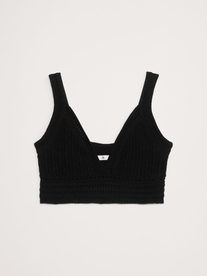 Cotton Crochet Bralette - Image 4