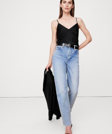 Strappy Viscose-Wool Tank