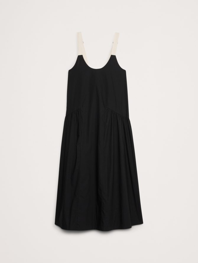 Cotton Poplin Swing Maxi Dress - Image 5