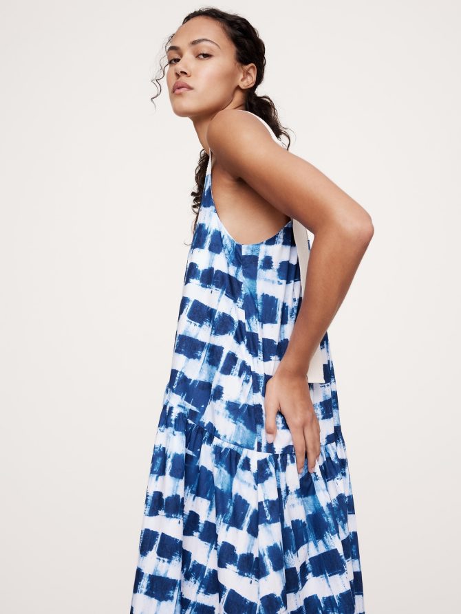 Cotton Poplin Swing Maxi Dress - Image 7
