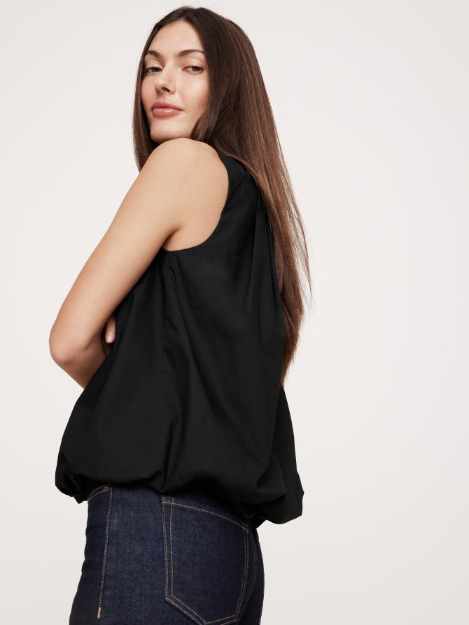 Cotton Poplin Bubble Tank - Image 3