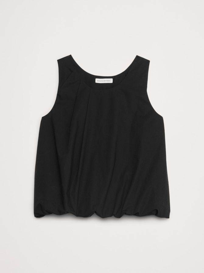 Cotton Poplin Bubble Tank - Image 4