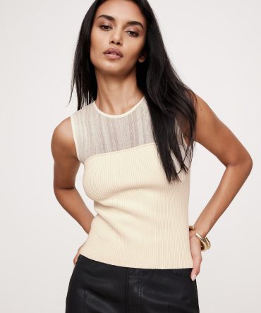 Sculpted Ribbed Top