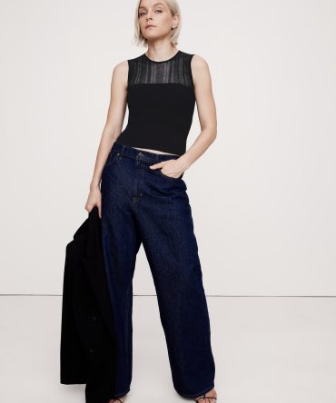Sculpted Ribbed Top
