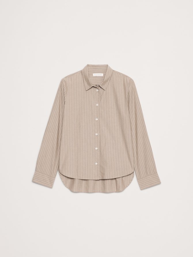 BOXY COTTON POPLIN SHIRT - Image 4