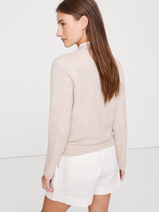Lightweight Cashmere Crew-Neck Sweater - Image 3
