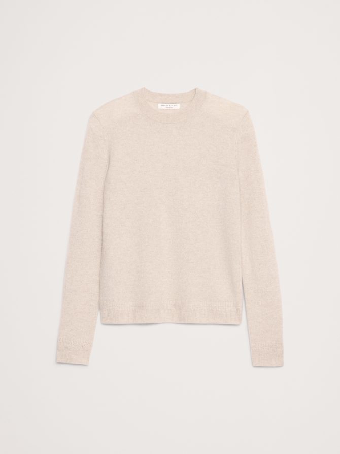 Lightweight Cashmere Crew-Neck Sweater - Image 5