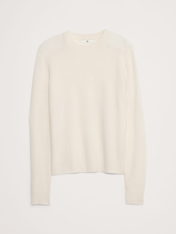 Lightweight Cashmere Crew-Neck Sweater - Image 8