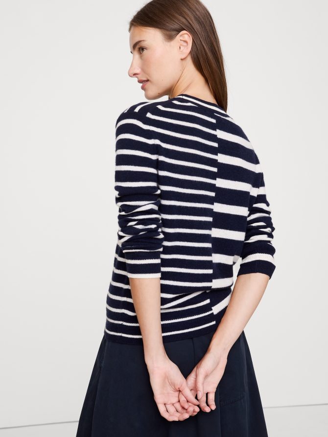 Lightweight Cashmere Crew-Neck Sweater - Image 2