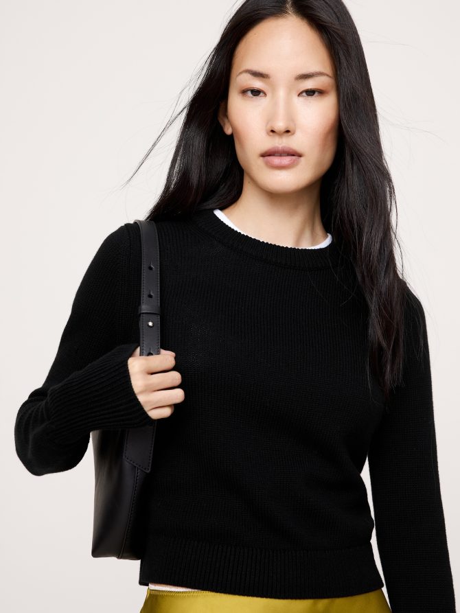 Cotton-Silk Crew-Neck Sweater - Image 4