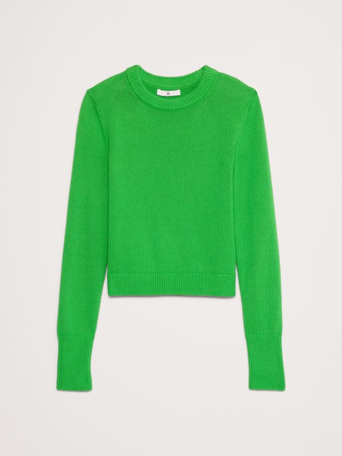 Cotton-Silk Crew-Neck Sweater - Image 8