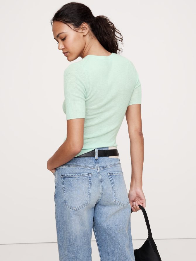Featherweight Cashmere Scoop-Neck Sweater - Image 6