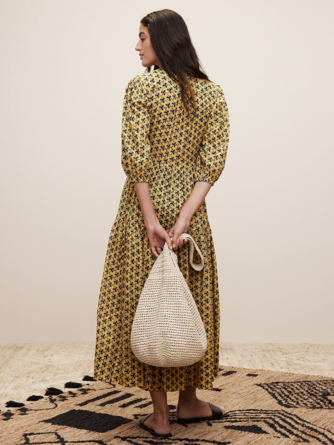 The White Lotus Cotton Wrap Dress - Image 3