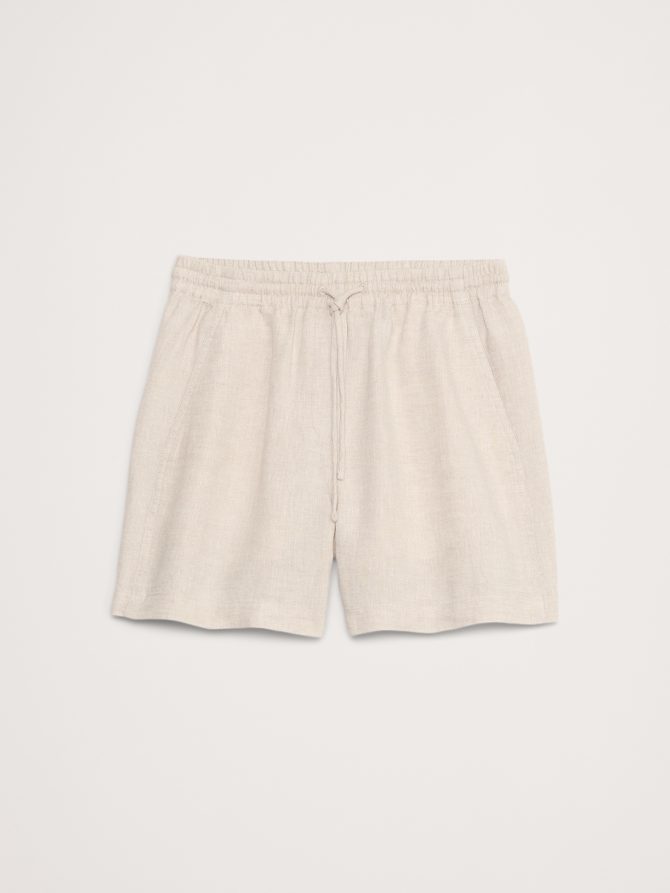 Linen Pull-On 4" Short - Image 8