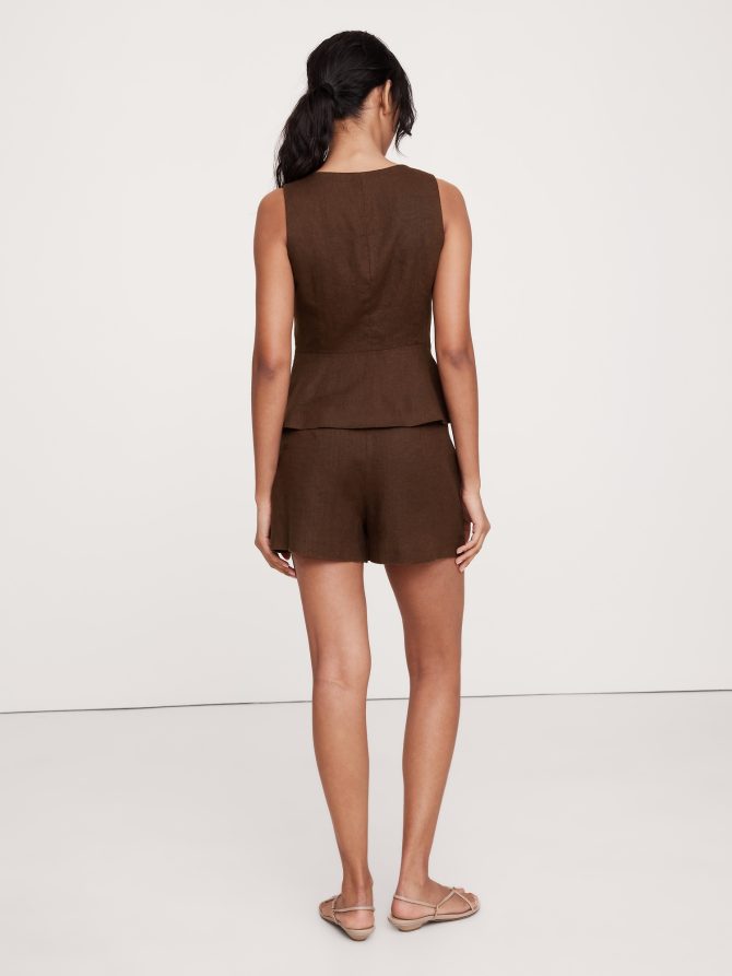 High-Rise Linen 3" Short - Image 2