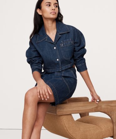 Ultra-Cropped Denim Jacket