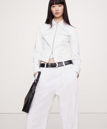 Stretch-Cotton Poplin Garage Jacket