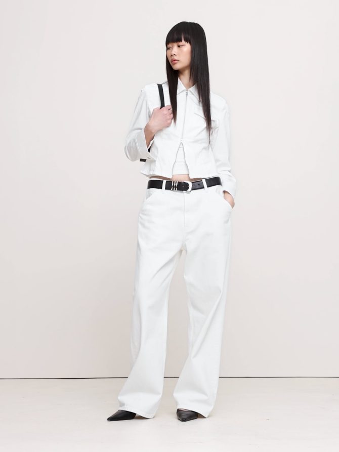 Stretch-Cotton Poplin Garage Jacket - Image 2