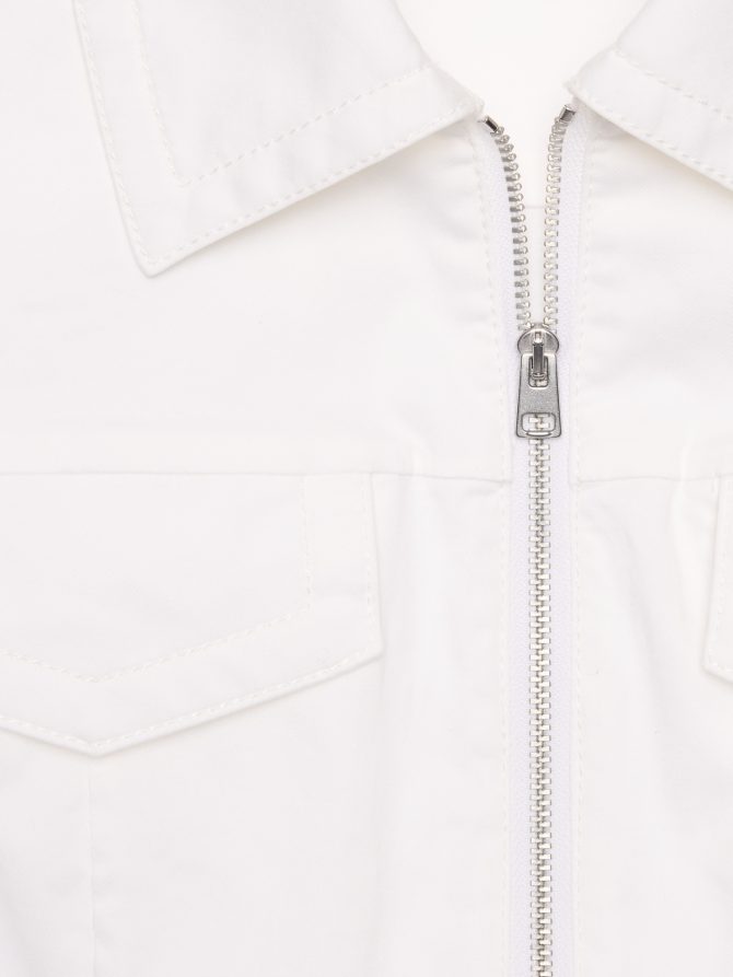 Stretch-Cotton Poplin Garage Jacket - Image 6