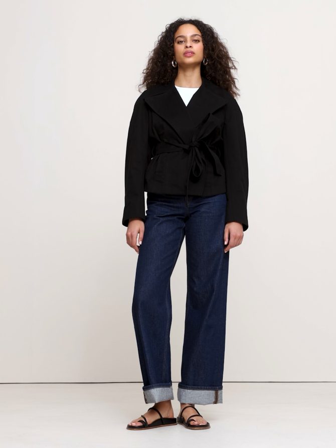 Short Trench Coat - Image 2