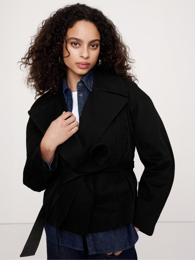 Short Trench Coat - Image 4