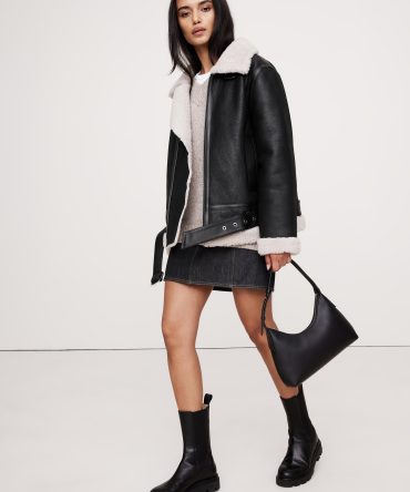 Shearling Aviator Jacket