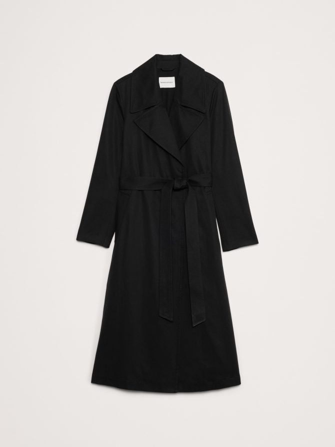 Drapey Trench Coat - Image 5