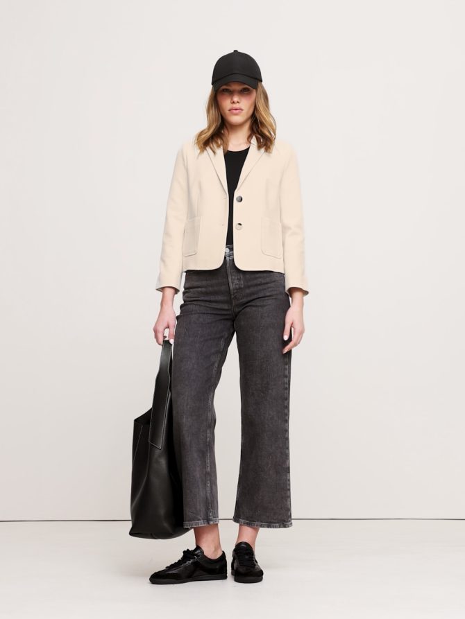 Everywhere Ponte Short Blazer - Image 2